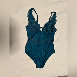 Teal bodysuit
